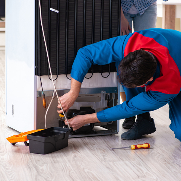 how much do you charge for refrigerator repair services in Brooklyn Ohio